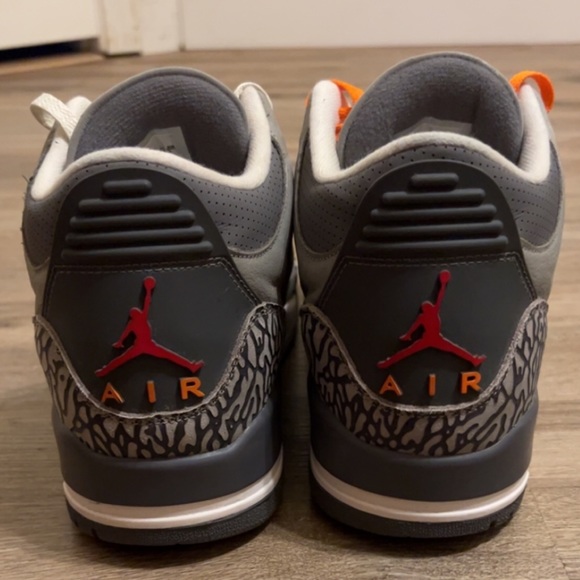 Jordan 3 ‘Cool Grey’ - Size 10, Used - like New - Picture 3 of 4